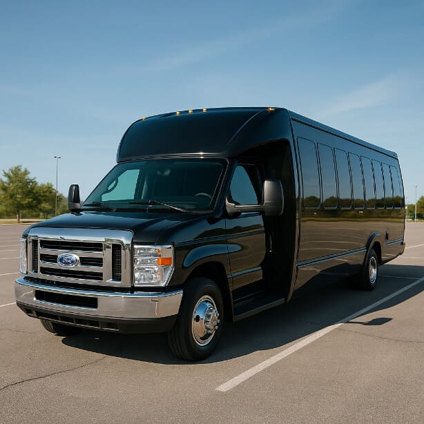 Sioux City Coach Bus Service 18 Passenger Minibus