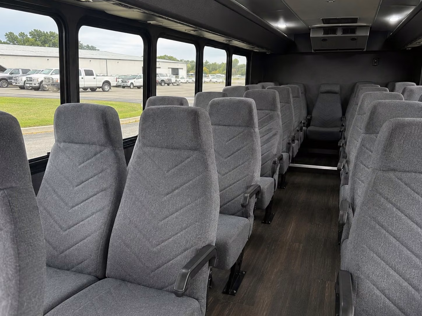 20 passenger minibus interior