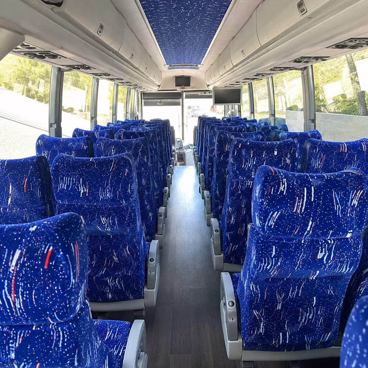 sioux city charter bus interior