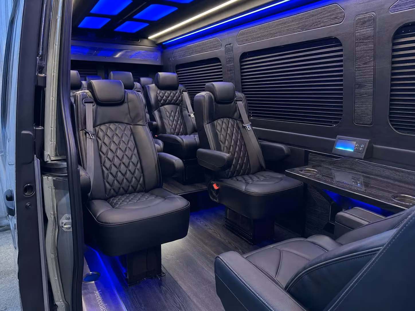 sprinter van transportation for groups and events across sioux city